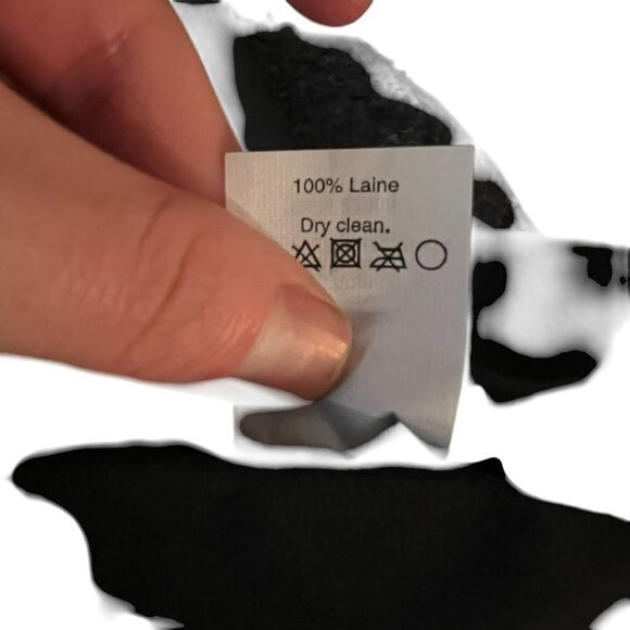 J. Crew black 100% wool city fit work pants - Picture 4 of 8